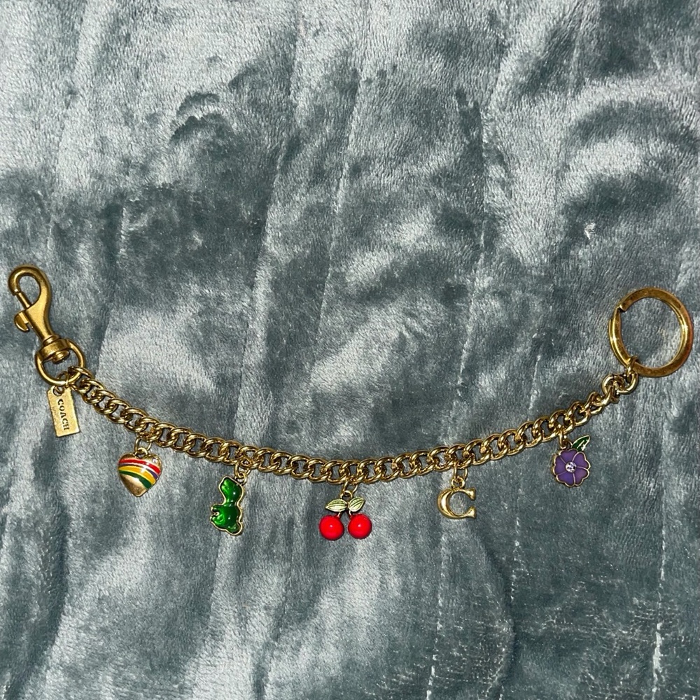 Coach Chain Bag Charm